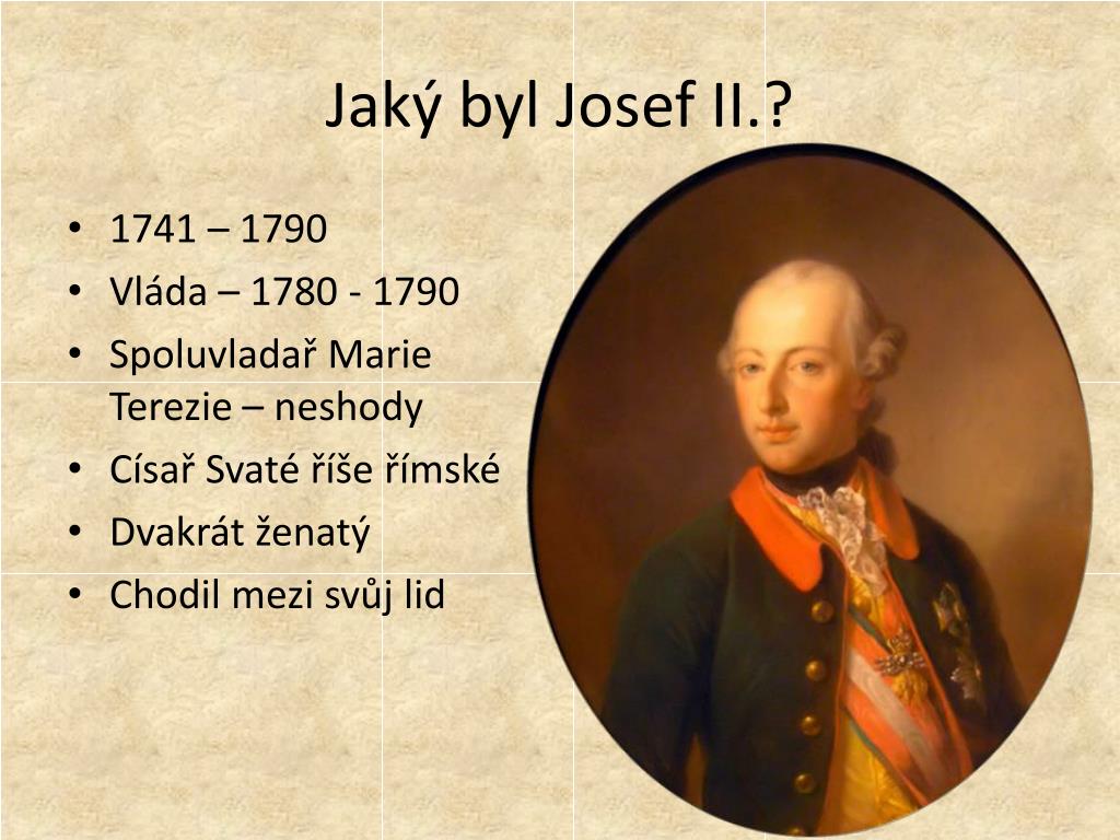 PPT - Vláda Josefa II. PowerPoint Presentation, free download - ID:4349660