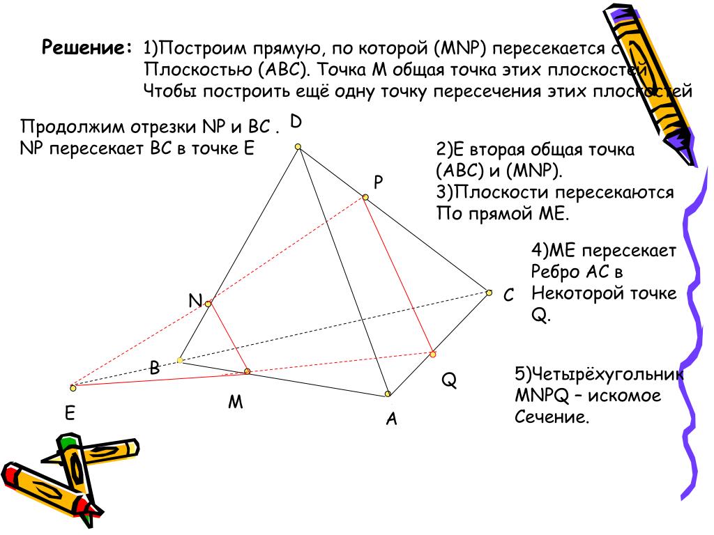 Построить сечение плоскостью mnp. Прямые по которым пересекаются плоскости. Прямая по которой пересекаются плоскости АВС. Прямые по которым пересекаются плоскости ABC И DCB. Постройте прямую по которой пересекаются плоскости.