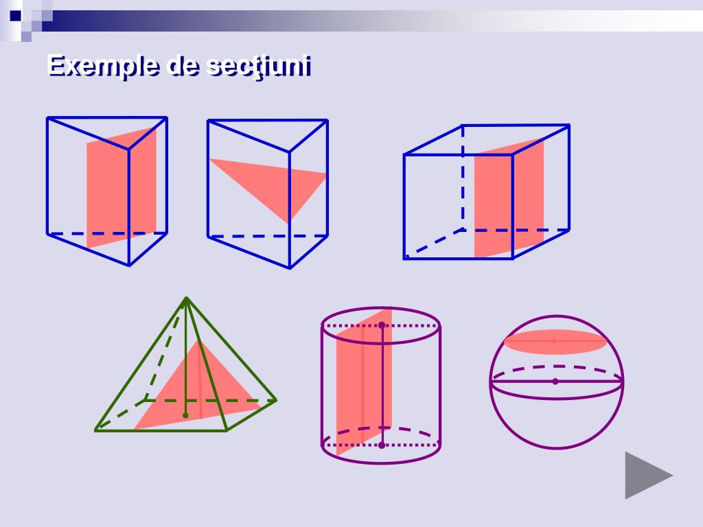 PPT - Secţiuni în corpuri geometrice PowerPoint Presentation, free download  - ID:4349758