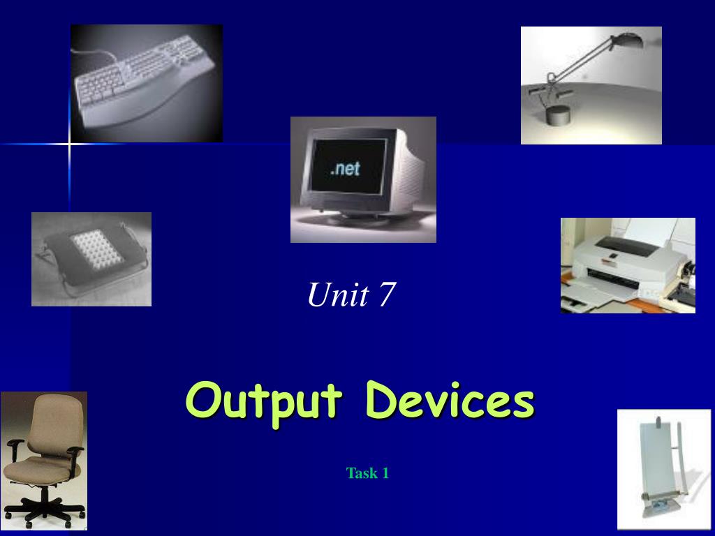 powerpoint presentation of output device