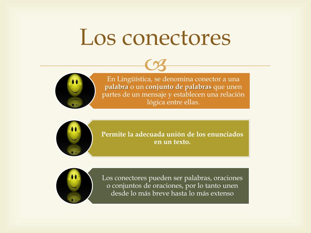 PPT - CONECTORES GRAMATICALES PowerPoint Presentation, free download -  ID:4352781