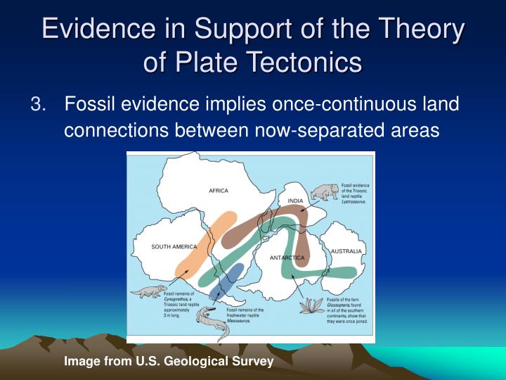 List Three Forms Of Evidence That Support Plate Tectonic Theory
