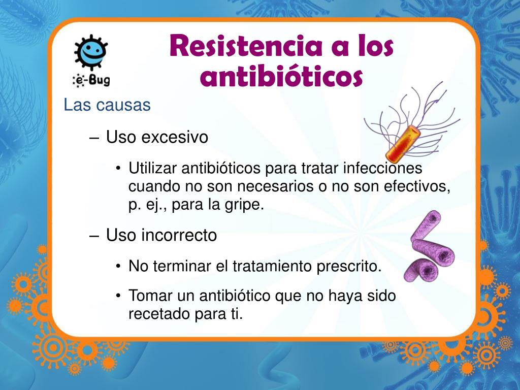 PPT - Los Antibióticos Y La Resistencia A Los Antibióticos PowerPoint ...