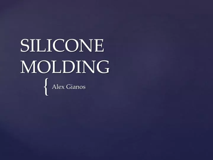 silicone molding n.