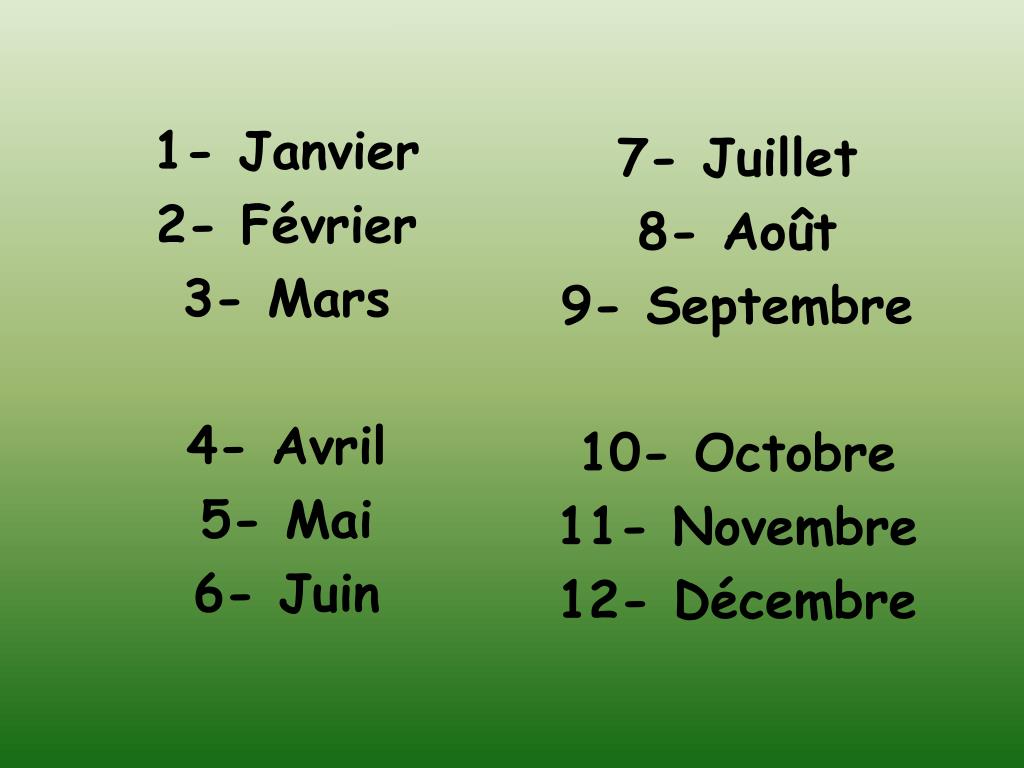 Quelle est la différence entre les mois et les années