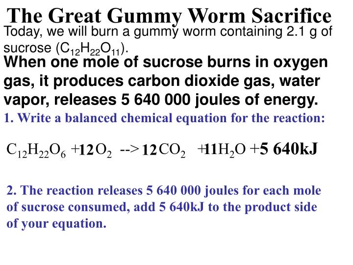 Write The Balanced Chemical Equation For Combustion Of Sugar C12h22o11