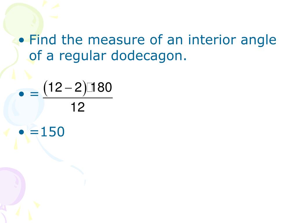 Ppt Section 6 1 Angles Of Polygons Powerpoint Presentation