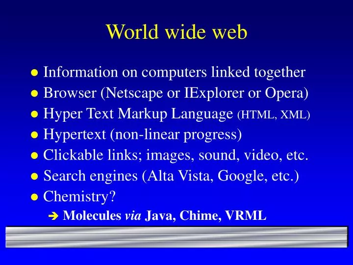 world wide web n.