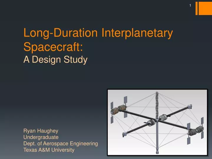 long duration interplanetary spacecraft a design study n.