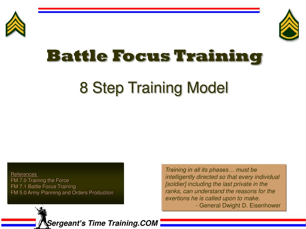 Ppt Sergeant S Time Training Com Powerpoint Presentation Free Download Id 4356853