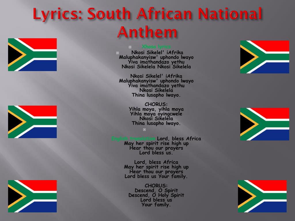 National Anthem Translation In English