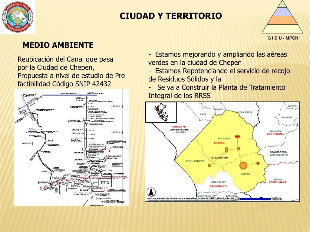 PPT - MUNICIPALIDAD PROVINCIAL DE CHEPEN GERENCIA DE INFRAESTRUCTURA Y ...