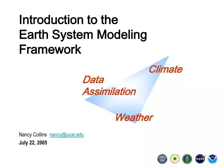 introduction to the earth system modeling framework n.