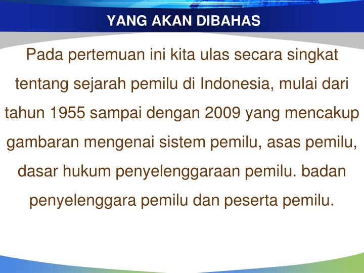 PPT - Sejarah Pemilu Di Indonesia PowerPoint Presentation 