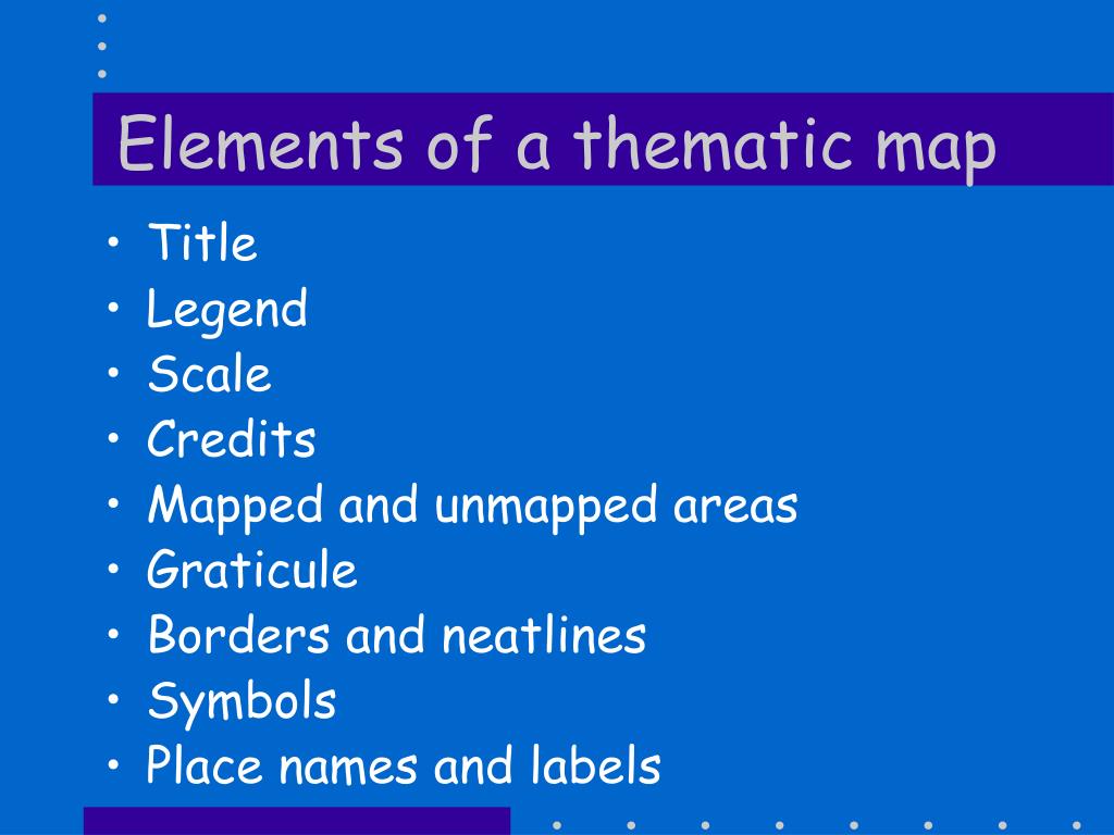 Ppt Elements Of Map Composition Powerpoint Presentation Free Download Id4362021 2260