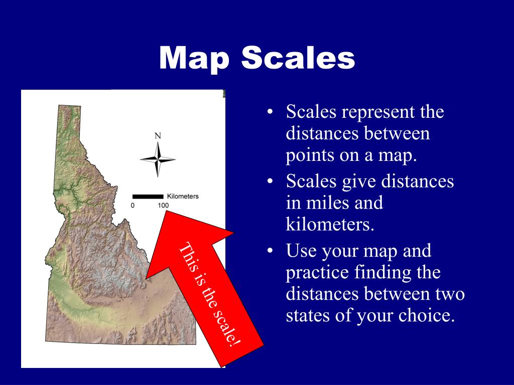 Map Scale On A Map