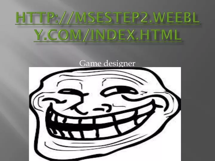 PPT msestep2.weebly/index.html PowerPoint Presentation