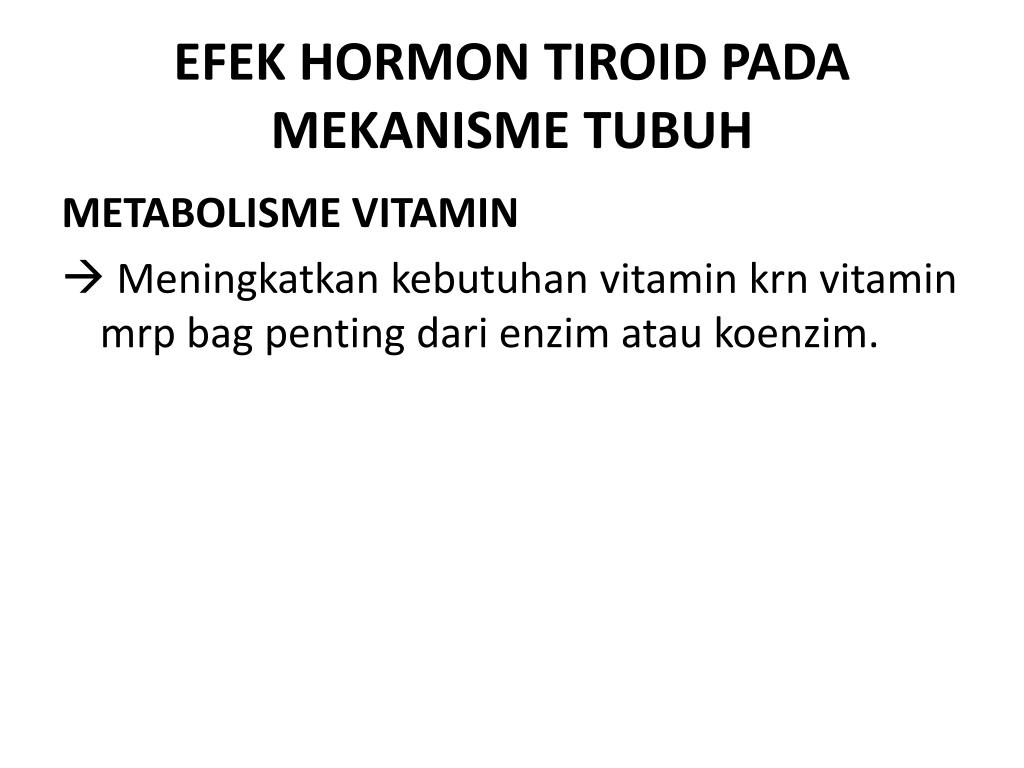 Apa itu hormon tiroid