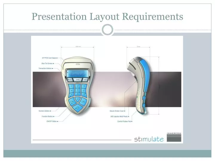 PPT - Presentation Layout Requirements PowerPoint Presentation, free ...