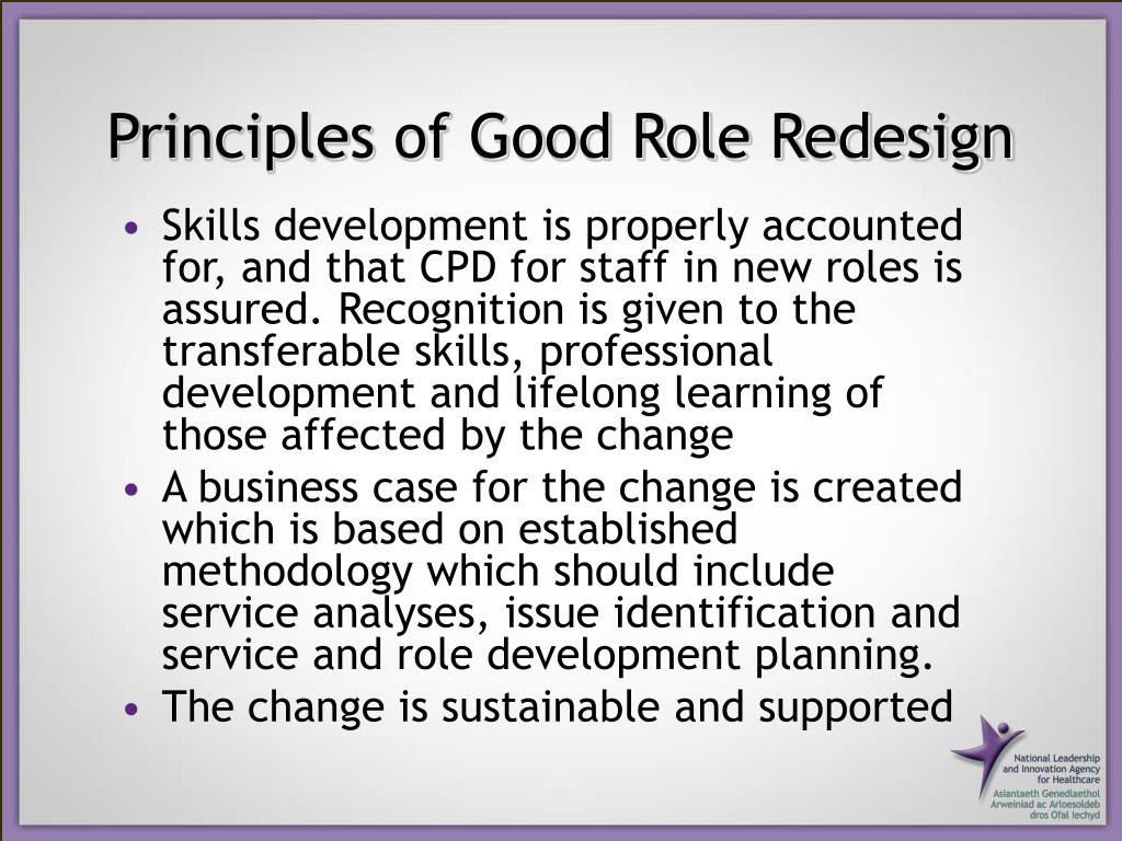 PPT - Good Practice in Role Redesign in the NHS in Wales PowerPoint ...