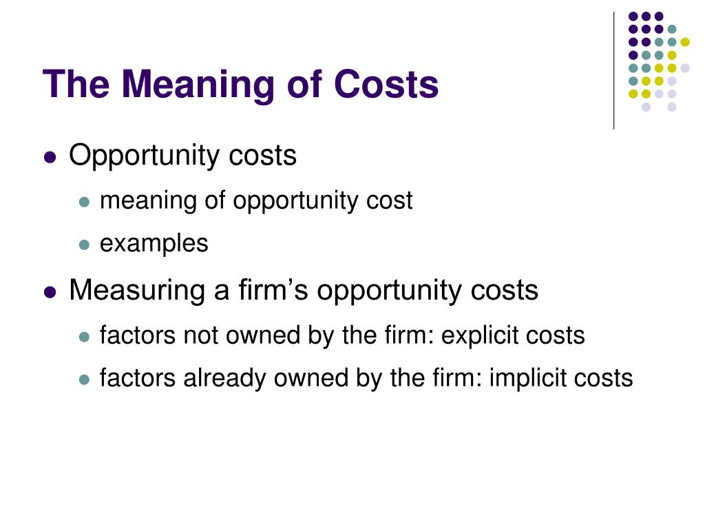 the meaning of cost assignment