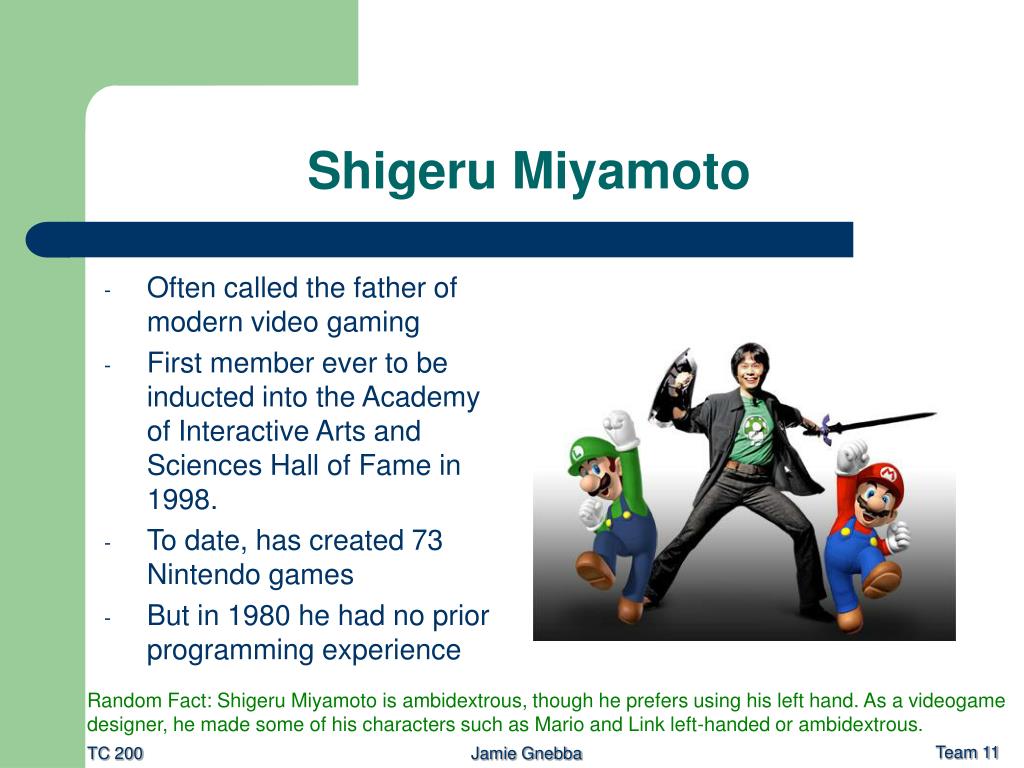 Shigeru Miyamoto - The Father of Modern Video Games - Feature