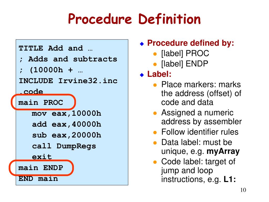 PPT - COS2014 Assembly Language Fundamentals PowerPoint Presentation ...