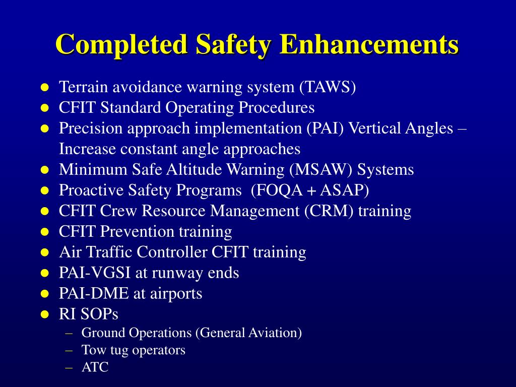 PPT Commercial Aviation Safety Team (CAST) Plan & Metrics PowerPoint