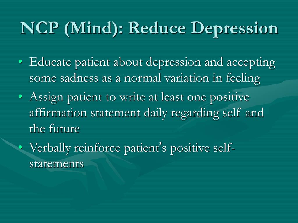 Ppt Depression With Suicidal Idea Body Mind Spirit Approach