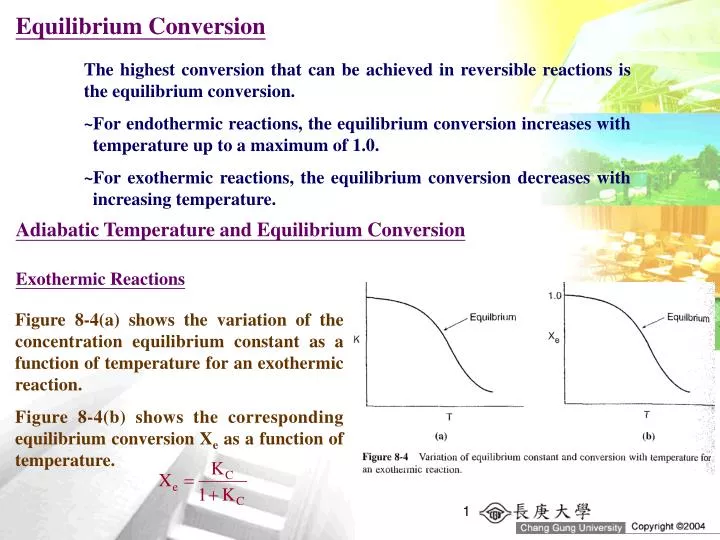 PPT Equilibrium Conversion PowerPoint Presentation, free download