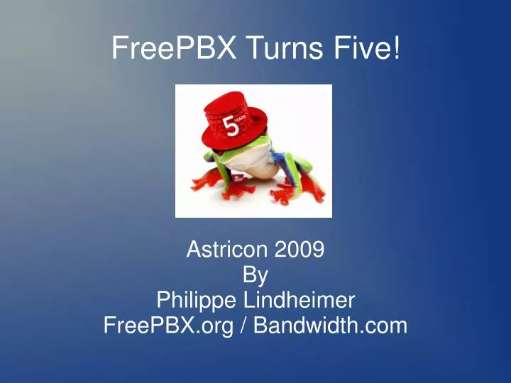 astricon 2009 by philippe lindheimer freepbx org bandwidth com n.