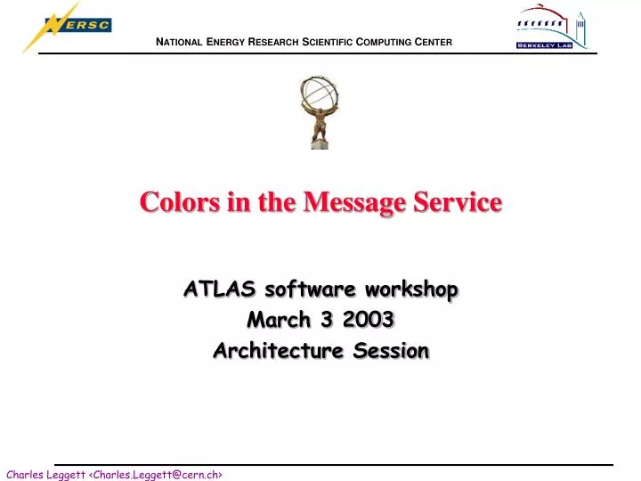 colors in the message service n.