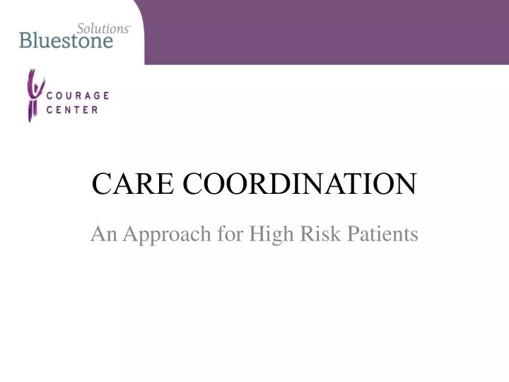 care coordination n.