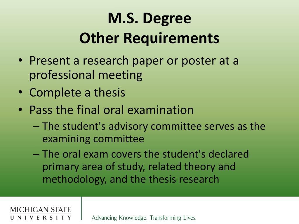 PPT Michigan State University Graduate Program In Geography ppt-michigan-state-university-graduate-program-in-geography