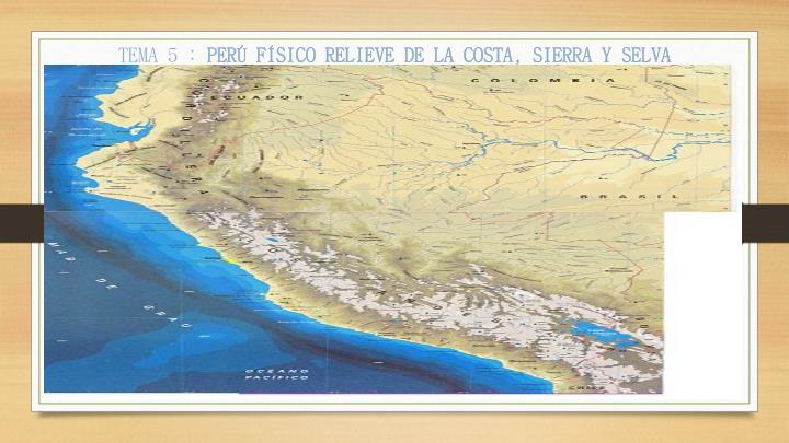 Costa Sierra Y Selva / Y SE LLAMA PERU: REGION COSTA, SIERRA Y SELVA ES