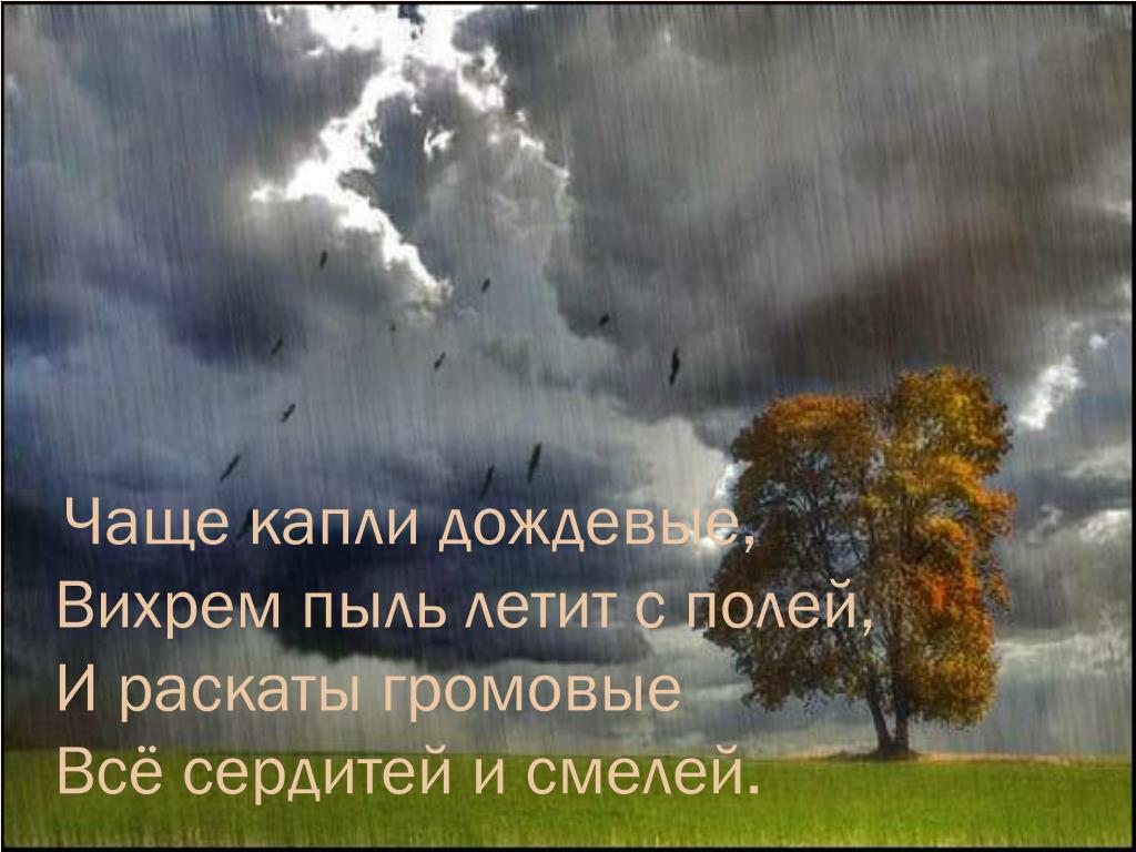 Раскаты молодые перлы пыль летит нити. Чаще капли дождевые вихрем пыль летит с полей. Чаще капли дождевые вихрем. Чаще капли дождевые, вихрем пыль летит с. Картинка чаще капли дождевые вихрем пыль летит с полей.