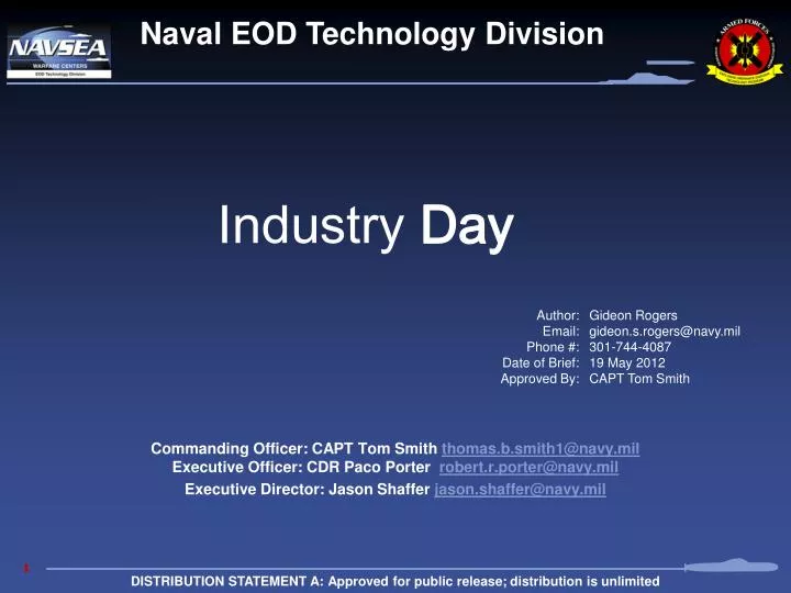 PPT Industry Day PowerPoint Presentation, free download ID4375330
