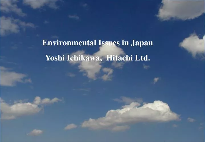 environmental issues of japan Click this link to see an environmental issues map of asia in china, one of the largest asian countries, pollution has taken a toll on their society. environmental issues of japan Click this link to see an environmental issues map of asia in china, one of the largest asian countries, pollution has taken a toll on their society.