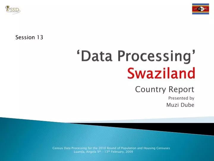 data processing swaziland n.