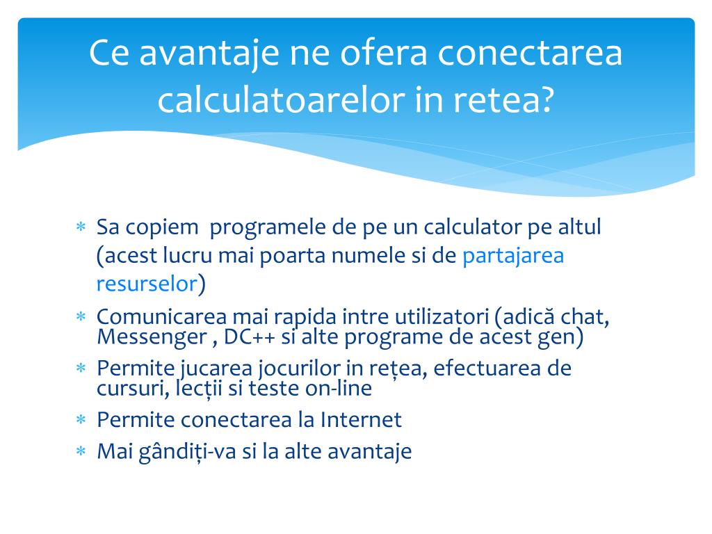 PPT - Retele de calculatoare PowerPoint Presentation, free download -  ID:4381201