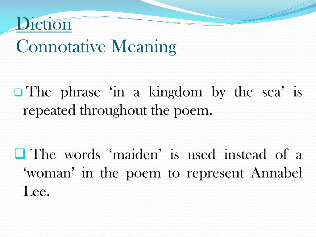 annabel lee poem meaning