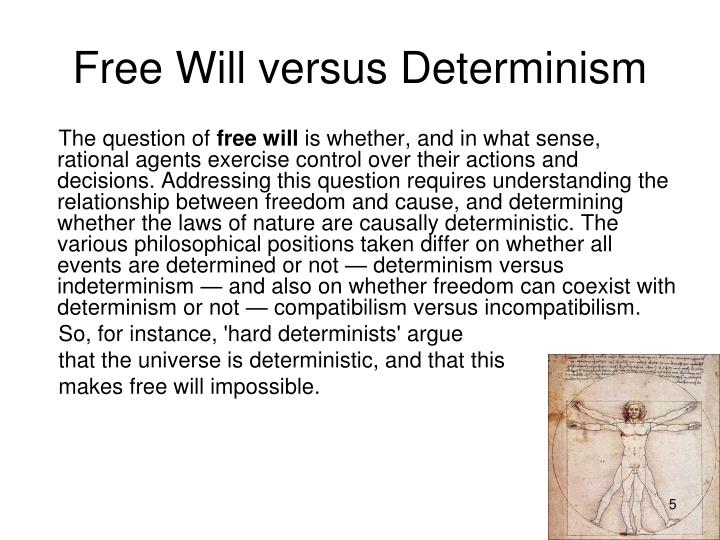 free will vs determinism essay psychology