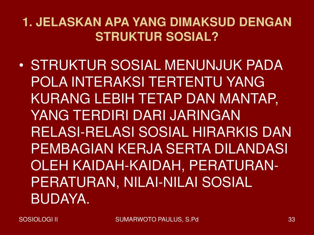 Sistem Sosial Pengertian Dan Contohnya Sosiologiscom