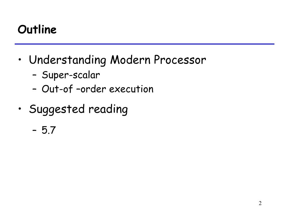 PPT - Modern Processors PowerPoint Presentation, free download - ID:4382440