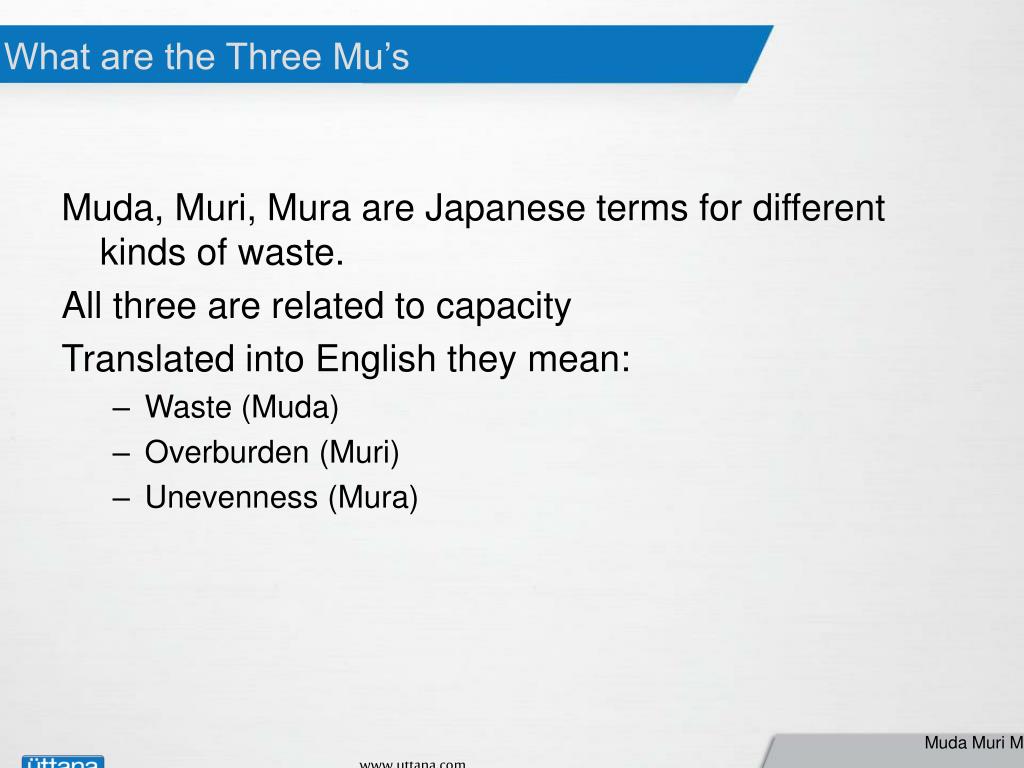 Ppt Muda Muri Mura Powerpoint Presentation Free Download Id 4382642