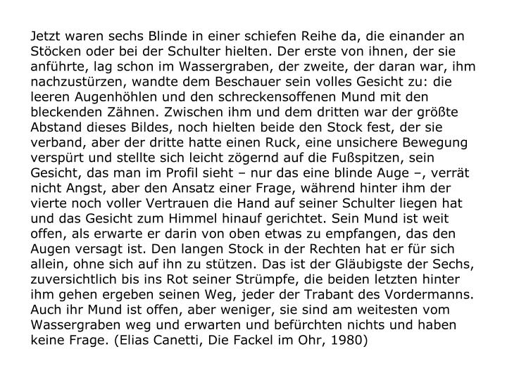 PPT - Pieter Bruegel d.Ä., Die Parabel von den Blinden, 1568 PowerPoint ...