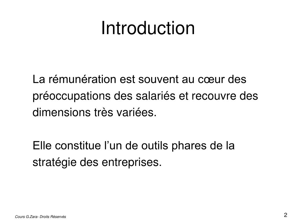 PPT - Stratégie RH et Politique de Rémunération PowerPoint Presentation -  ID:4383769