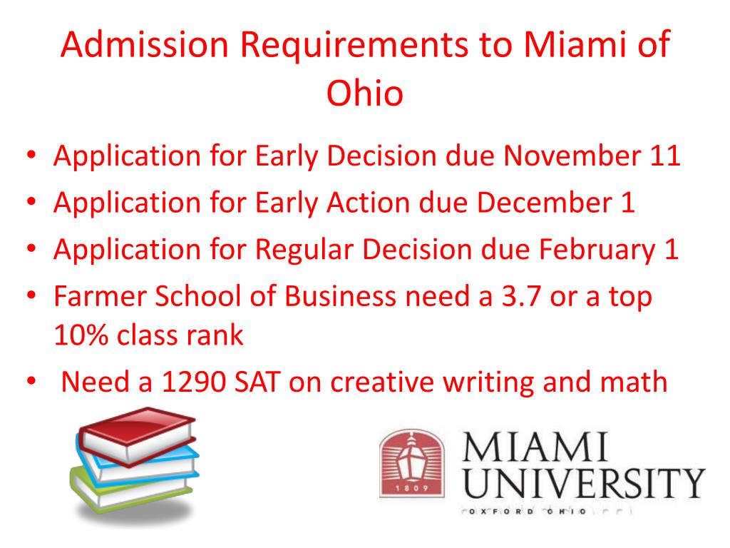 Miami University Transfer Requirements PPT - Miami University of Ohio PowerPoint Presentation, free download