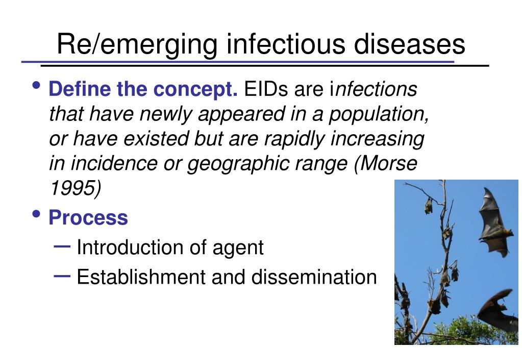 re emerging disease definition Emerging diseases re infectious ppt ...