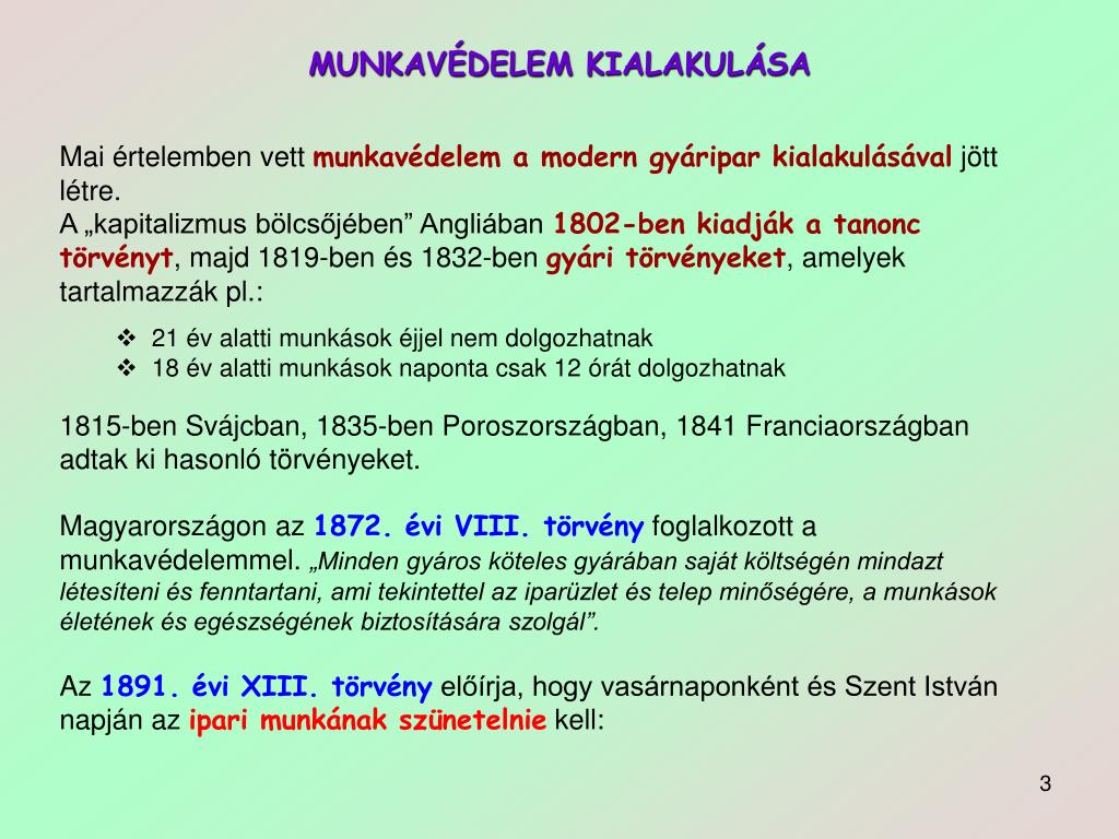 PPT - BIZTONSÁGTECHNIKA ÉS MUNKAVÉDELEM I. PowerPoint Presentation, free  download - ID:4386651